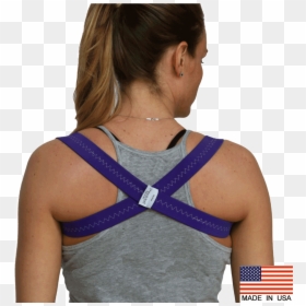 Shoulder Posture Brace, HD Png Download - brace png
