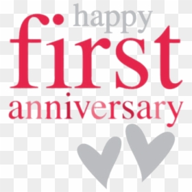 1 Year Anniversary, HD Png Download - 1st anniversary png