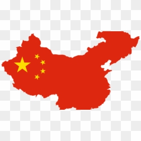 China Map With Taiwan, HD Png Download - police flag png