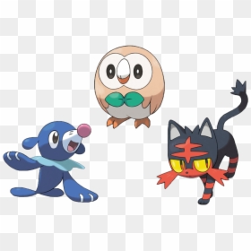 Pokemon Sun And Moon Starter, HD Png Download - pokemon ultra moon png
