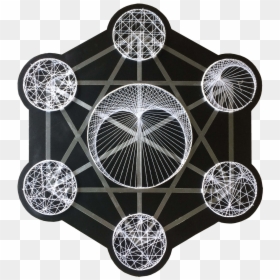 Circle, HD Png Download - metatrons cube png