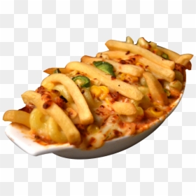 French Fries Pizza Png, Transparent Png - cheese fries png