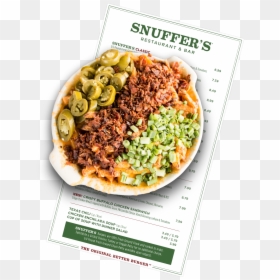 Snuffers Loaded Cheese Fries, HD Png Download - cheese fries png