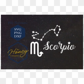 Calligraphy, HD Png Download - scorpio sign png