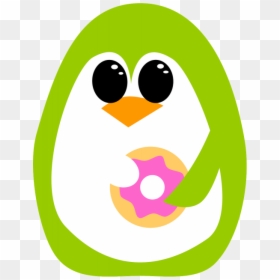 Penguin And Donut, HD Png Download - vampire bite marks png