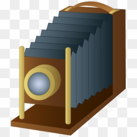 Old Camera Clipart, HD Png Download - old fashioned png