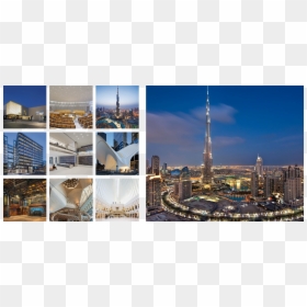 Best Places Of Dubai, HD Png Download - burj khalifa png