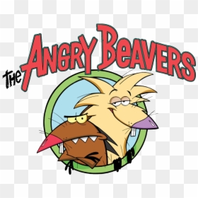 Angry Beavers Logo, HD Png Download - angry beavers png
