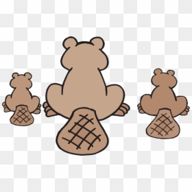 Beaver Family Clip Art, HD Png Download - angry beavers png