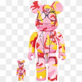 Andy Warhol Pink Camo Bearbrick, HD Png Download - andy warhol png