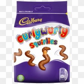 Cadbury Curly Wurly Squirlies, HD Png Download - curly png