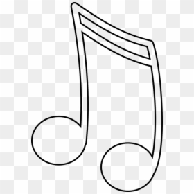 Notas Musicales En Blanco Png, Transparent Png - song note png