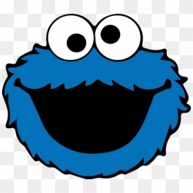 Sesame Street Cookie Monster, HD Png Download - cookie vector png