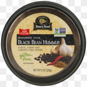 Boar's Head Black Bean Hummus, HD Png Download - black bean png