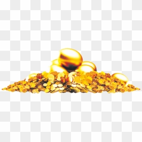 Pile Of Gold Coins Transparent Background, HD Png Download - raining coins png