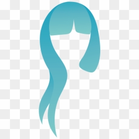 Graphic Design, HD Png Download - blue hair png