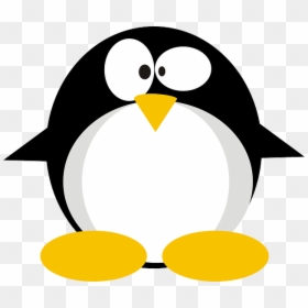 Penguin And Spider, HD Png Download - linux logo transparent png