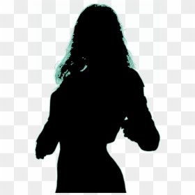 Silhouette, HD Png Download - woman outline png
