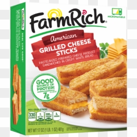 Farm Rich Grilled Cheese Sticks, HD Png Download - cheese sticks png