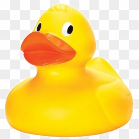 Rubber Ducky Bath Toy Classic, HD Png Download - yellow duck png