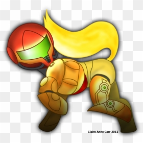 Samus Aran Pony, HD Png Download - metroid prime samus png