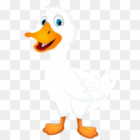 Gambar Bebek Putih Kartun, HD Png Download - yellow duck png