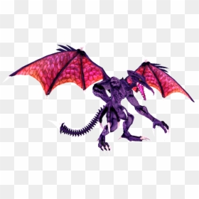 Ridley Transparent, HD Png Download - metroid prime samus png