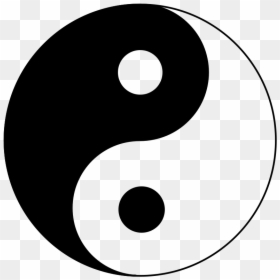 Yin And Yang, HD Png Download - tai chi symbol png