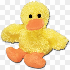 Toy Duck Stuffed Animals, HD Png Download - yellow duck png