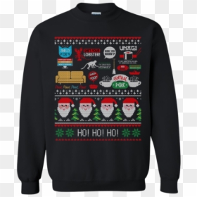 De Nice Ugly Christmas Sweater, HD Png Download - central perk png