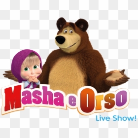 Masha And The Bear, HD Png Download - masha png