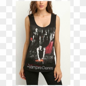 Vampire Diaries Shirt, HD Png Download - the vampire diaries png