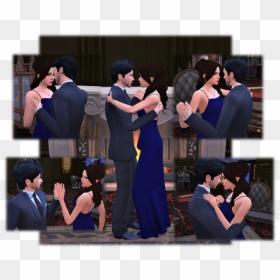 Dance Couple Pose Sims 4, HD Png Download - the vampire diaries png