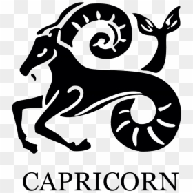 Horoscope Design, HD Png Download - capricorn symbol png
