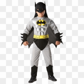 Superhero Costumes Kids Boys, HD Png Download - batman costume png