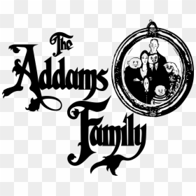 Addams Family Logo Png, Transparent Png - family text png