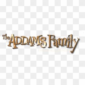 Addams Family Musical Uk Logo, HD Png Download - family text png