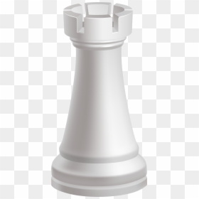 Chess Pieces Rook White, HD Png Download - chess pieces clip art png