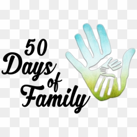Hand, HD Png Download - family text png