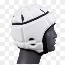 Rugby Head Guard Mock Up White Design, HD Png Download - white football helmet png