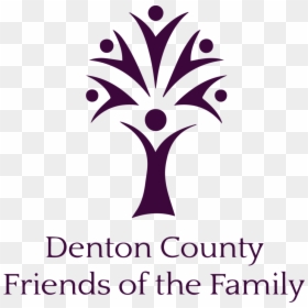 Denton County Friends Of The Family, HD Png Download - family text png