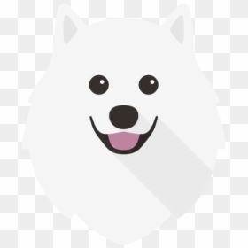 Desenho Lulu Da Pomerania, HD Png Download - samoyed png