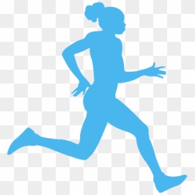 Black Woman Running Svg, HD Png Download - running legs png
