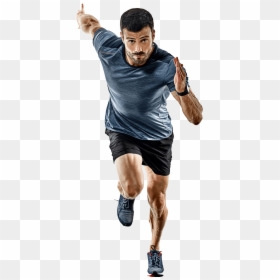 Guy Running Png, Transparent Png - running legs png