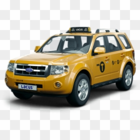 Reserve Ford Escape - Ford Escape Hybrid, HD Png Download - yellow taxi png