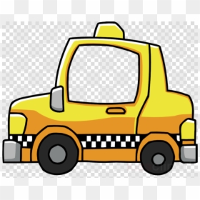 Cab Png Clipart Taxi Clip Art Transparent Png , Png - Shopping Basket Icon Blue, Png Download - yellow taxi png
