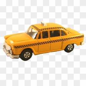 Yellow Taxi Die Cast Metal Pencil Sharpener - Model Car, HD Png Download - yellow taxi png