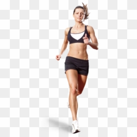 Girl Running Transparent Background, HD Png Download - running legs png