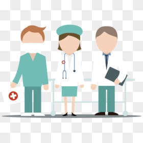 Transparent Nurse Vector Png, Png Download - doctor vector png