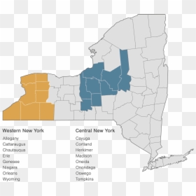 Diagram, HD Png Download - new york map png